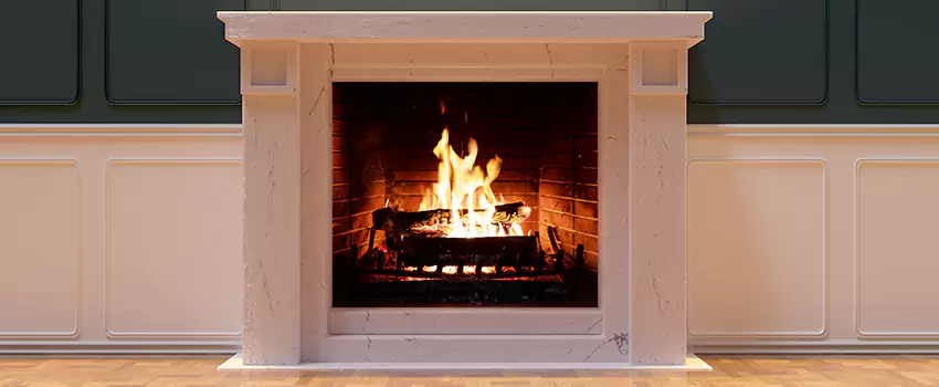 Decorative Electric Fireplace Installation in Haines City, Florida