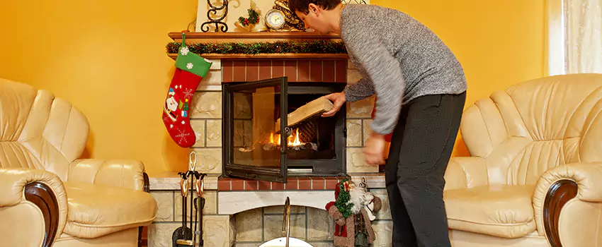 Gas to Wood-Burning Fireplace Conversion Services in Haines City, Florida