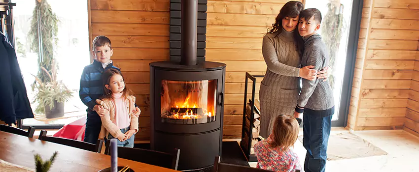 Morso Cast Iron Fireplace Insert Installation in Haines City, Florida