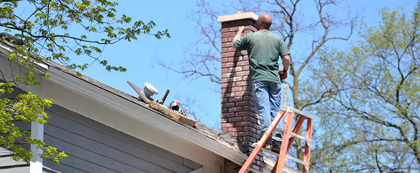 Vinyl and PVC Chimney Flashing Installation in Haines City, FL